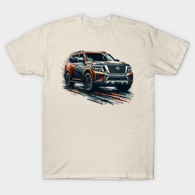 Nissan Armada T-Shirt by Vehicles-Art